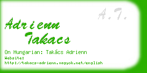 adrienn takacs business card